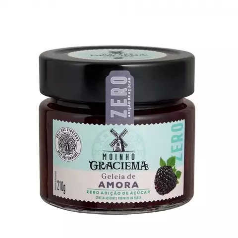 GELEIA AMORA ZERO - MOINHO GRACIEMA 210G