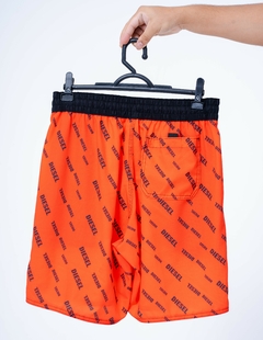 Bermuda Tactel Diesel - Laranja - comprar online