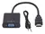 Convertidor Hdmi Vga con adaptador de audio Hdmi a Vga