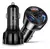 Cargador De Auto 55w Carga Rápida 2 Usb + 1 Usbc Sin Cable