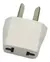 Adaptador Enchufe Patas Rectas A Patas En V Pared Americano - comprar online