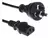 Cable de alimentación para monitor pc Genérica Alta Calidad de 1.2m de largo 220V