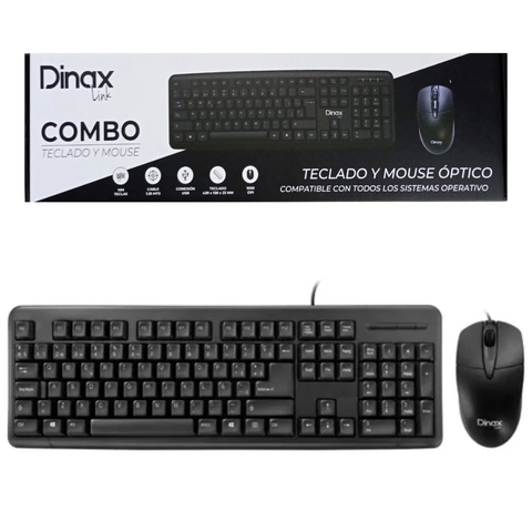 TECLADO Y MOUSE OPTICO - DINAX