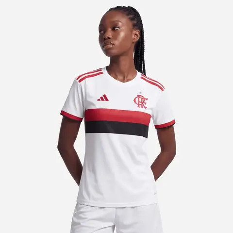 Camisa II Flamengo 2026/27 Feminina Branca