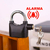 Candado con alarma de seguridad