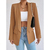 Casaco Blazer Feminino Longo Sobretudo - Elegante e Sofisticado (P a GG)