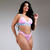 Conjunto Lingerie Renda Neon Bicolor – Sutiã sem Bojo e Fio Sexy - comprar online