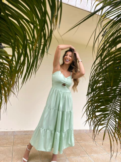 Vestido fluence Verde