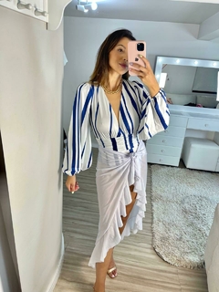 Body sunny day listras azuis - comprar online