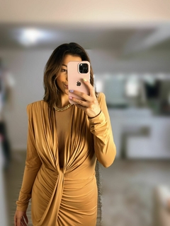 Vestido Tula Caramelo - comprar online