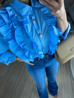 Camisa Ceci com babados