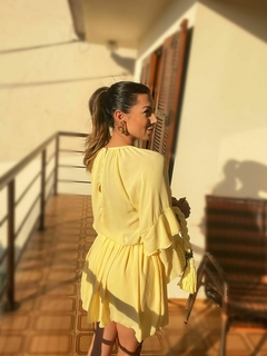 Vestido Aurora Lemon - ALBA MARIA