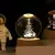 Luz de Noche Cristal Árbol De Navidad 3d - comprar online