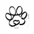 Cão arte escultura metal cão abstrato minimalista arte estatuetas de ferro