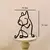 Cão arte escultura metal cão abstrato minimalista arte estatuetas de ferro - comprar online