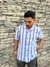 Camisa de lino rayada