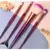 Kit 4 Pincel de Maquiagem Sereia