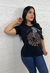 Camiseta Casual Feminina Manga Curta Mulher Boiadeira na internet