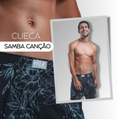 Kit Com 2 Cuecas Samba Canção 100% Algodão Short de Dormir - F4 Store