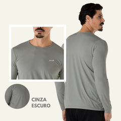 Camisa Proteção Solar UV Manga Longa Segunda Pele Premium