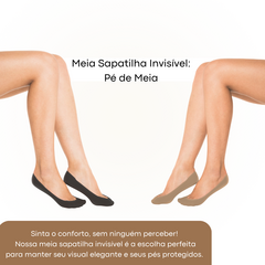 Kit com 3 Pares Pé de Meia Fina Sapatilha Trifil Invisível Soquete - comprar online