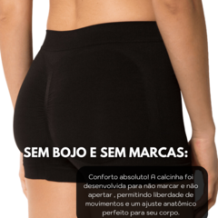 Kit Com 2 Calcinhas Box Feminina Trifil Bumbum Perfeito 4045 Sem Costura