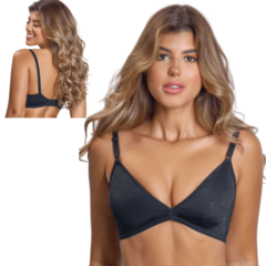 Kit Com 2 Sutiã Duloren 121732 Sem Bojo Plus Size Taça B Soutien - comprar online