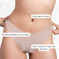 Imagem do Calcinha Feminina Duloren Biquíni Sensual Lycra 128547