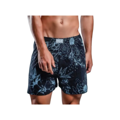 Imagem do Kit Com 5 Cuecas Samba Canção Short de Dormir Masculino Pijama Estampado 100% Algodão