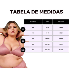 Sutiã Sem Bojo Duloren Taça B Soutien 121248 Plus Size Lycra - loja online