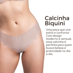 Calcinha Feminina Duloren Biquíni Sensual Lycra 128547 - comprar online