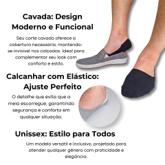Meia Sapatilha Trifil 6194 Cavada Invisível Unissex na internet