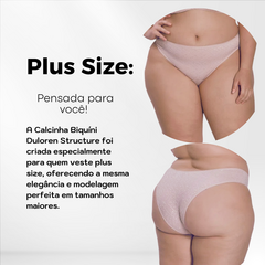 Calcinha Feminina Biquíni Duloren Plus Size 128595 Classica Luxo