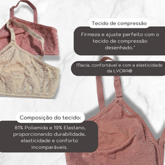 Kit Com 2 Sutiãs Duloren 121248 Soutien Plus Size Sem Bojo - comprar online