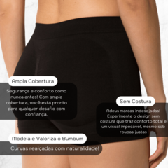 Kit Com 2 Calcinhas Box Feminina Trifil Bumbum Perfeito 4045 Sem Costura - loja online