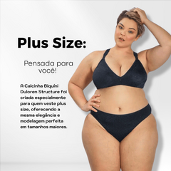 Calcinha Feminina Biquíni Duloren Plus Size 128595 Classica Luxo