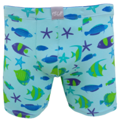 Cueca Box Masculina Estampada Boxer - comprar online