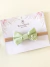 Faixinha Bella Classic - Verde Chá com Flor - comprar online