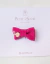 Laço Bella Petit Linho Bordado // Rosa Pink - comprar online
