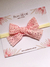 Faixinha Cloe Classic - Renda Grace Rosa - comprar online