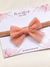 Faixinha Cloe Classic - Tule Liso Salmão - comprar online