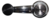 MANIJA ELEV CRISTAL CHEV PU 73-80 CROM METAL