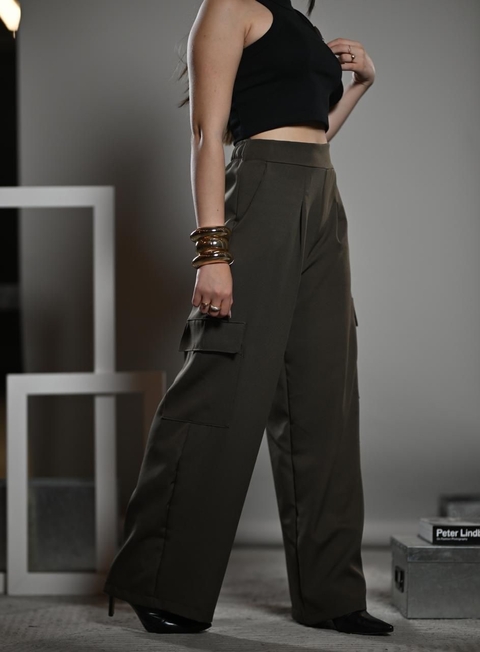 Calça cargo alfaiataria - comprar online