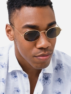 Ray Ban Oval Classic Dorado/Verde - Imporanteojos