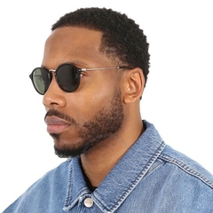 Imagen de Ray Ban Round Fleck Negro/Verde
