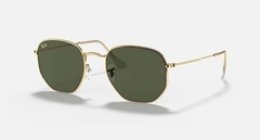 Ray Ban Hexagonal Dorado/Verde en internet