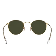 Ray Ban Round Metal Dorado/Verde en internet