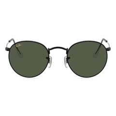 Ray Ban Round Metal Negro/Verde - comprar online