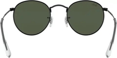 Ray Ban Round Metal Negro/Verde en internet