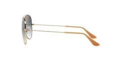 Ray Ban Aviador Clasico Dorado/Azul Degrade - Imporanteojos